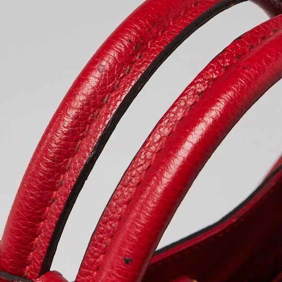 Louis Vuitton Cerise Monogram Empreinte Leather Montaigne MM Bag - Picture 3 of 12